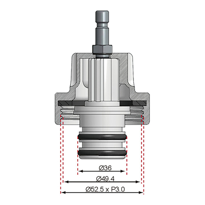 BGS Adapter 21 für Art. 8027, 8098 8098-21, für Fiat, Opel, Saab