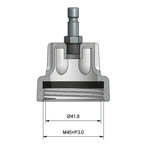 BGS Adapter 22 voor BGS 8027, 8098 | voor BMW
