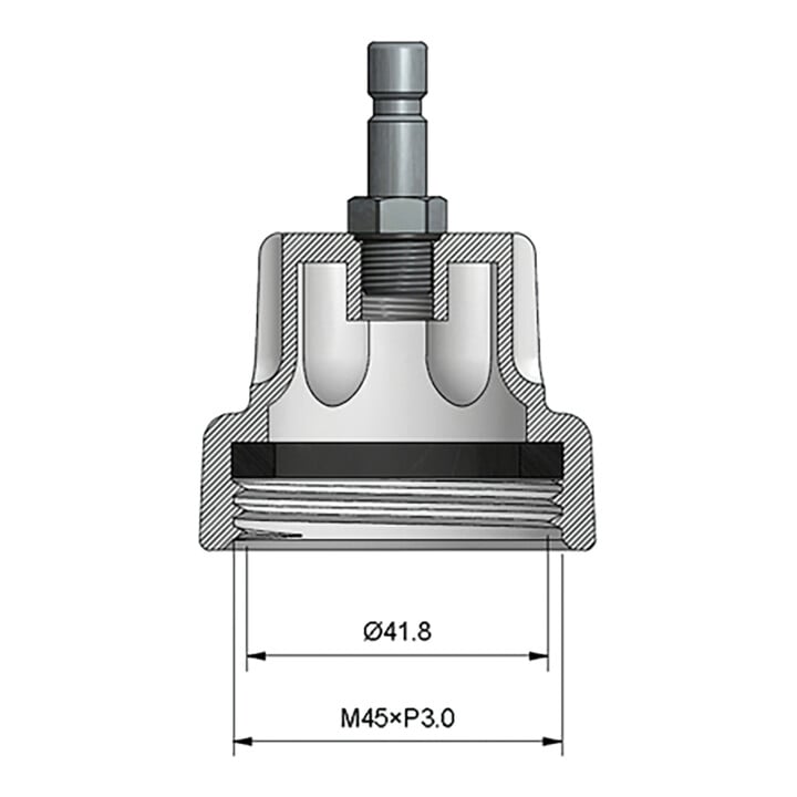 BGS Adapter 22 voor BGS 8027, 8098 | voor BMW