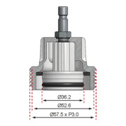 BGS Adapter 8 voor BGS 8027, 8098 | voor VW-5