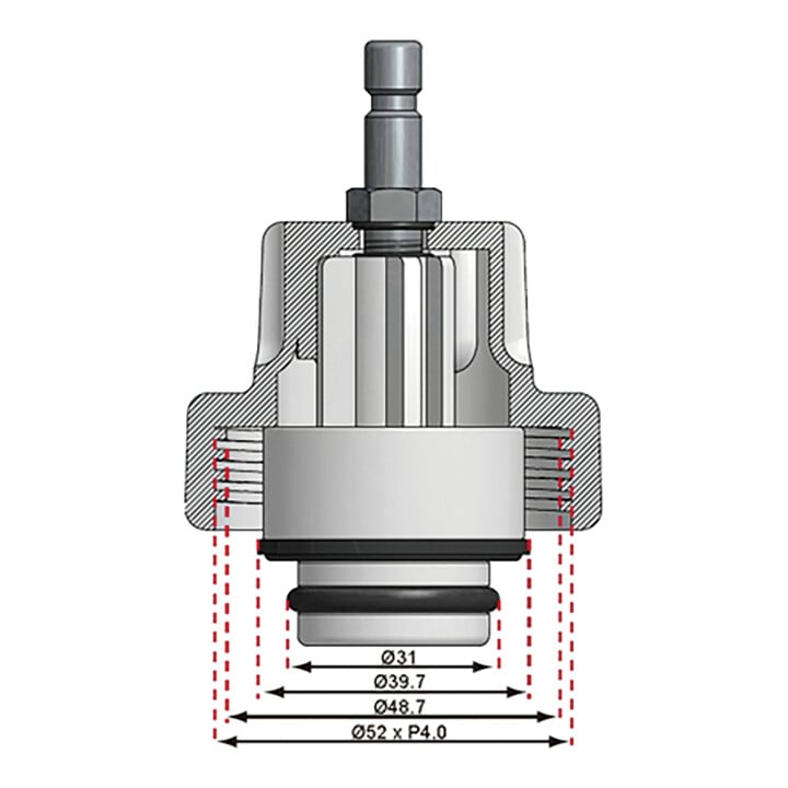 BGS Adapter Nr. 10 für Art. 8027, 8098 8027-10, für BMW