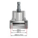 BGS Adapter Nr. 18 für Art. 8027, 8098 8027-18, für VW-3
