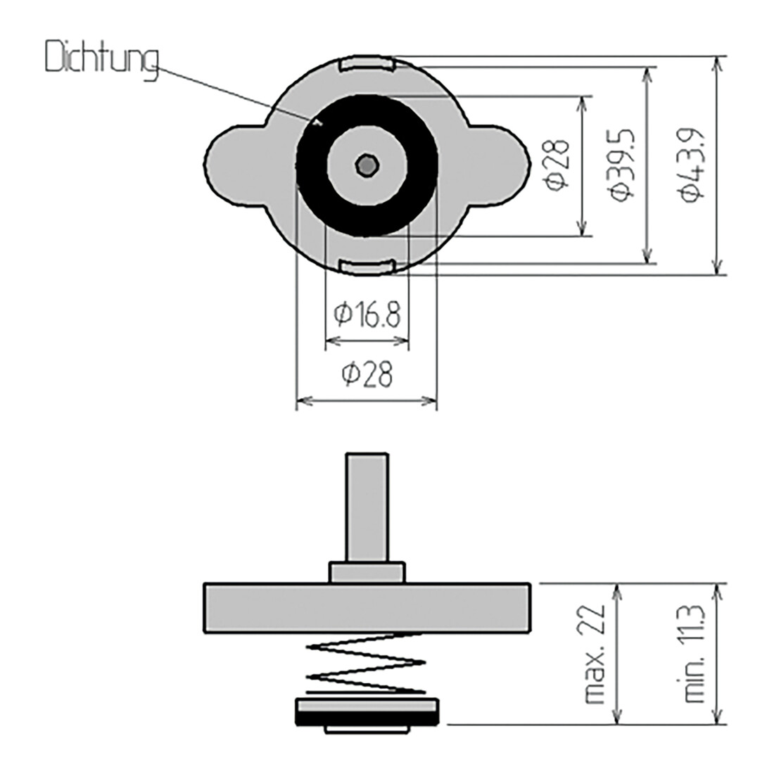BGS Adapter Nr. 4 für Art. 8027, 8098 8027-4, für Ford, Honda, Hyundai, Lexus, Mazda, Mercedes-Benz, Mitsubishi, Nissan, Peugeot, Subaru, Suzuki, Toyota