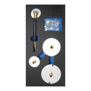BGS Adapter set voor luchtrem ontluchter 4 delig