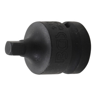 BGS Adattatore chiavi a bussola, quadro interno 12,5 mm (1/2") - quadro esterno 6,3 mm (1/4")