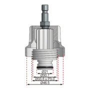 BGS Adattatore n. 19 per BGS 8027, 8098, per Toyota-5