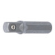 BGS Adattatore per bit a cricchetto esagonale 6,3mm - quadro interno 6,3mm 30mm-1
