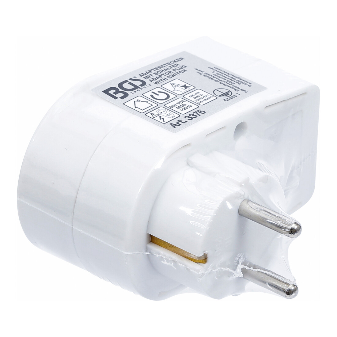 BGS Adattatore per presa con interruttore