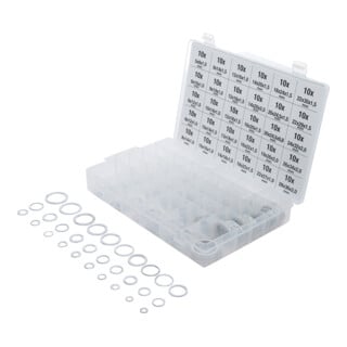 BGS Afdichtingsring assortiment aluminium 300 dlg.