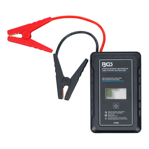 BGS Aide au démarrage sans batterie avec technologie ultra-condensateur 12 V / 300 A / 600 A