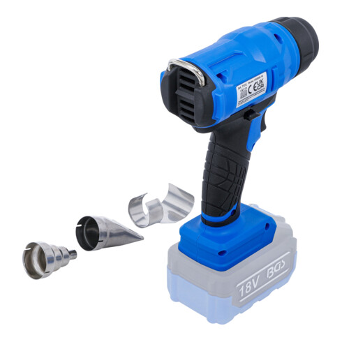 BGS Akku-Heißluftgebläse, 18 V, ohne Akku