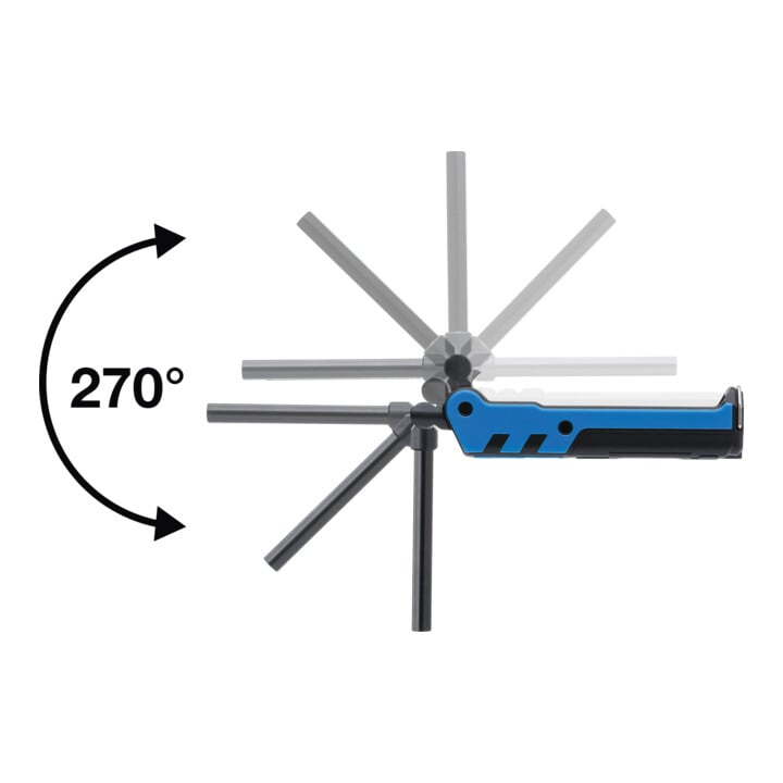 BGS Akku-Knicklampe COB-LED 5 W 85334