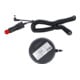 BGS Akku-Rundumkennleuchte, gelb, mit Magnet, 12 V / 24 V, Ø 130 mm