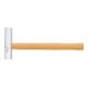 BGS Aluminium-Kunststoffhammer 6664, extra langer Kopf, Ø 30 mm, 300 g