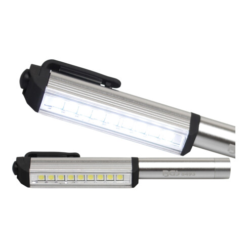 BGS Aluminium-LED-Stift mit 9 LEDs 8493
