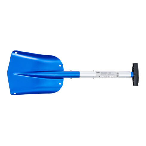 BGS Aluminium-Schneeschaufel 2139, mit steckbarem Schnellverschluss-Stiel