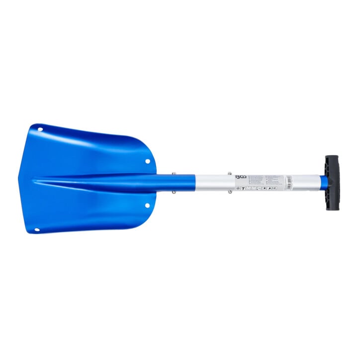 BGS Aluminium-Schneeschaufel 2139, mit steckbarem Schnellverschluss-Stiel