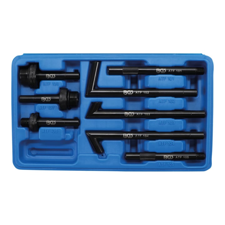 BGS Appareil de remplissage de boite de vitesse avec pompe main avec 8 adaptateurs 7 l