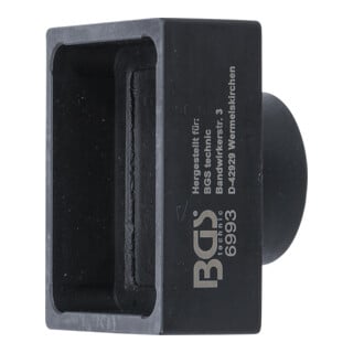 BGS As-spanmoersleutel | Voor DAF, MAN, Mercedes-Benz, Kässbohrer, Setra | 60 mm