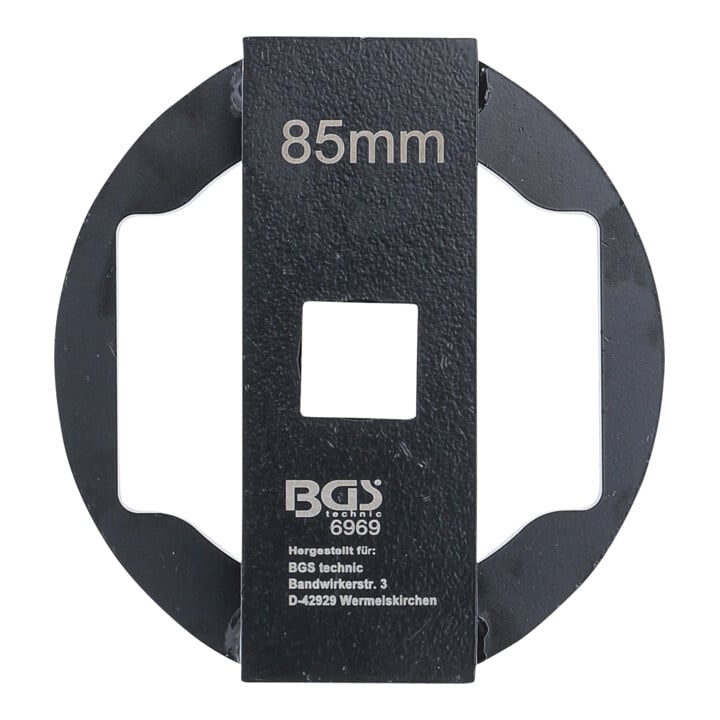 BGS asmoer/wieldopsleutel voor 13 t BPW voorassen SW 85 mm