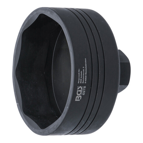 BGS Asmoersleutel | 8-kant | voor BPW 12 t-assen | 109 mm