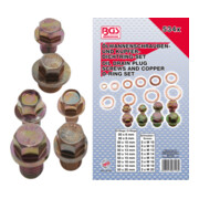 BGS Assortiment carterpluggen en aluminium afdichtringen | 534-dlg.