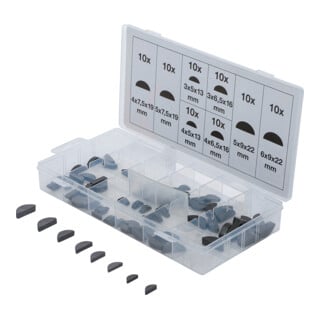 BGS Assortiment de clavettes 80 pièces