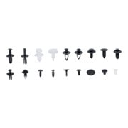 BGS Assortiment de clips de fixation automobiles pour Mazda GM, Chrylser & Nissan, 415 pièces-2