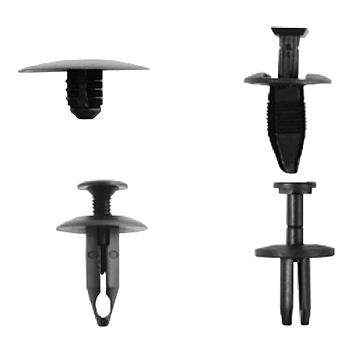 BGS Assortiment de clips de fixation automobiles pour Mazda GM, Chrylser & Nissan, 415 pièces