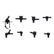 BGS Assortiment de connecteurs de conduite de retour diesel 85 pcs.-3
