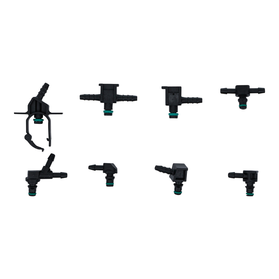 BGS Assortiment de connecteurs de conduite de retour diesel 85 pcs.