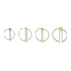 BGS Assortiment de goupilles à clip Ø boulon 4,5 - 11 mm 32 pièces