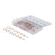 BGS Assortiment de joints toriques cuivre Ø 6 - 20 mm 95 pièces-1