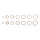 BGS Assortiment de joints toriques cuivre Ø 6 - 20 mm 95 pièces-3