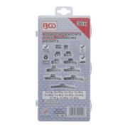BGS Assortiment de poids d’équilibrage 36 pièces-4