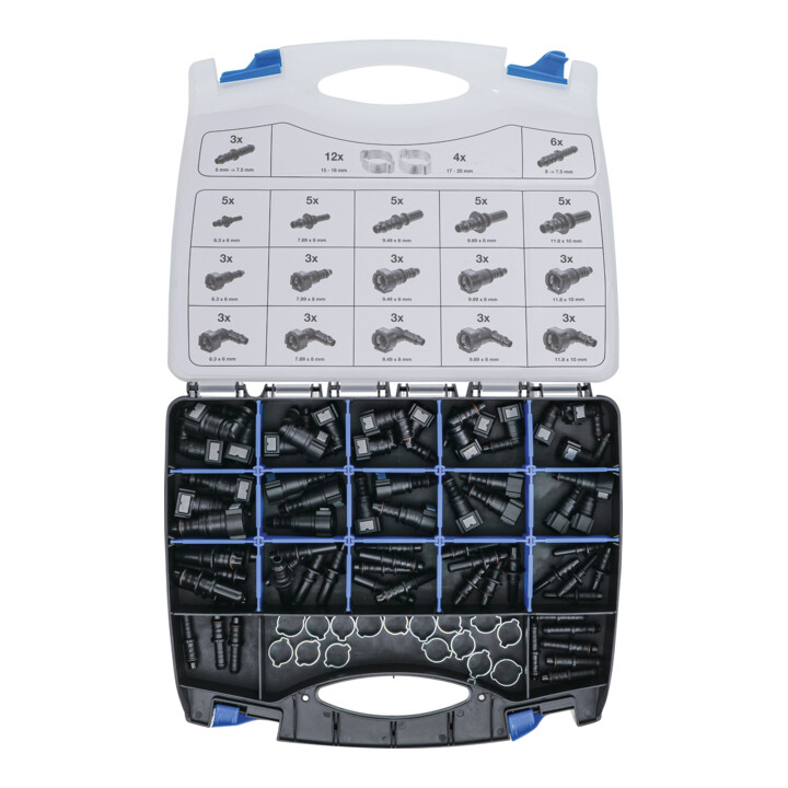 BGS Assortiment de tuyaux et raccords en matière plastique 95 pièces