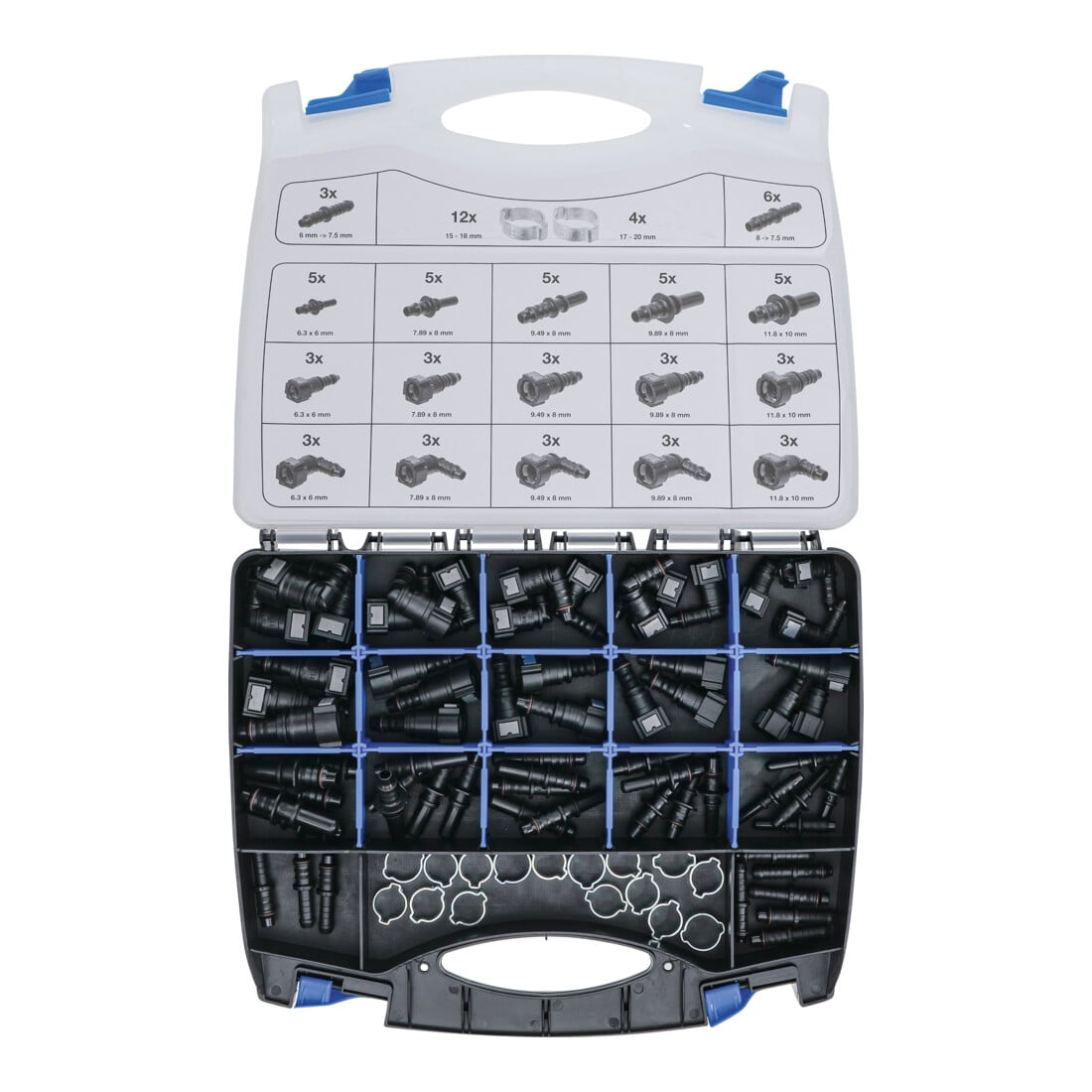 BGS Assortiment de tuyaux et raccords en matière plastique 95 pièces
