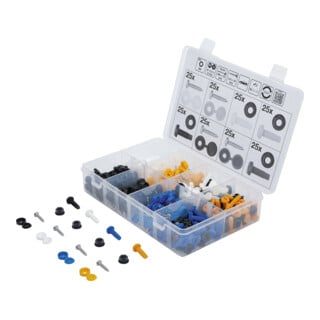 BGS Assortiment de vis, écrous et capuchons 400 pièces