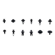 BGS Assortiment kunststof spreidclips voor Mazda, Honda, Ford, Nissan, VW | 240-dlg.-2