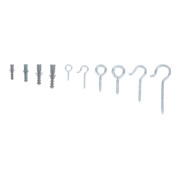 BGS Assortiment schroefhaken en pluggen | 125-dlg.-3