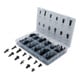 BGS Assortimento clip a espansione in abete e plastica, universale, 192pz.-1