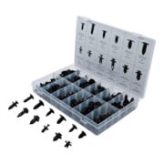 BGS Assortimento clip a espansione in abete e plastica, universale, 192pz.