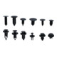 BGS Assortimento clip a espansione in abete e plastica, universale, 192pz.-3