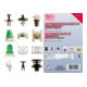 BGS Assortimento clip di fissaggio per Audi, VW, 160pz.-1