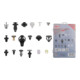 BGS Assortimento clip di fissaggio veicoli Honda, 418pz.-1