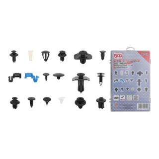 BGS Assortimento clip di fissaggio veicoli Madza, 475pz.