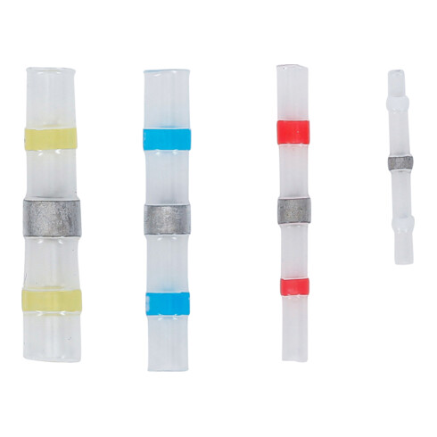 BGS Assortimento connettori per saldatura, termorestringenti, 30 pz.