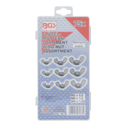 BGS Assortimento dadi a farfalla, 75 pz.-3