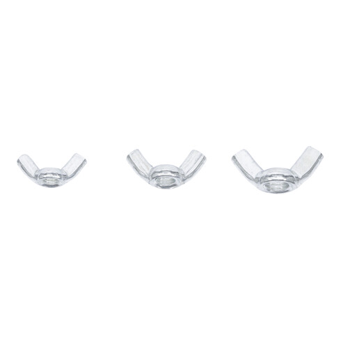 BGS Assortimento dadi a farfalla, 75 pz.