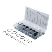 BGS Assortimento di anelli di sicurezza esterni (anelli elastici), Ø3 - 32mm 300pz.